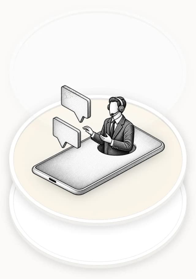 Lawyer reviewing AI output and sharing strategic guidance